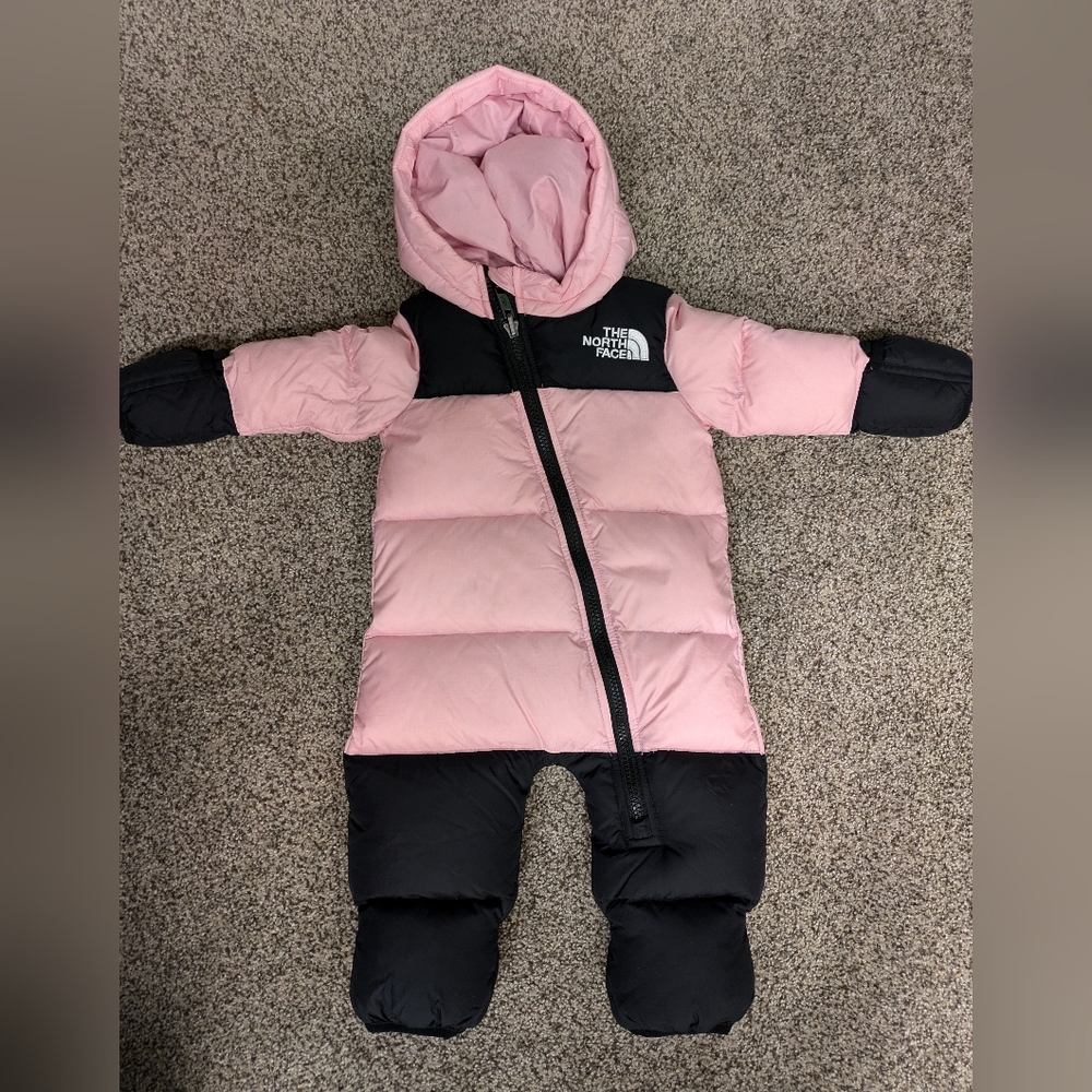 North Face Down Filled Baby Snow Suit